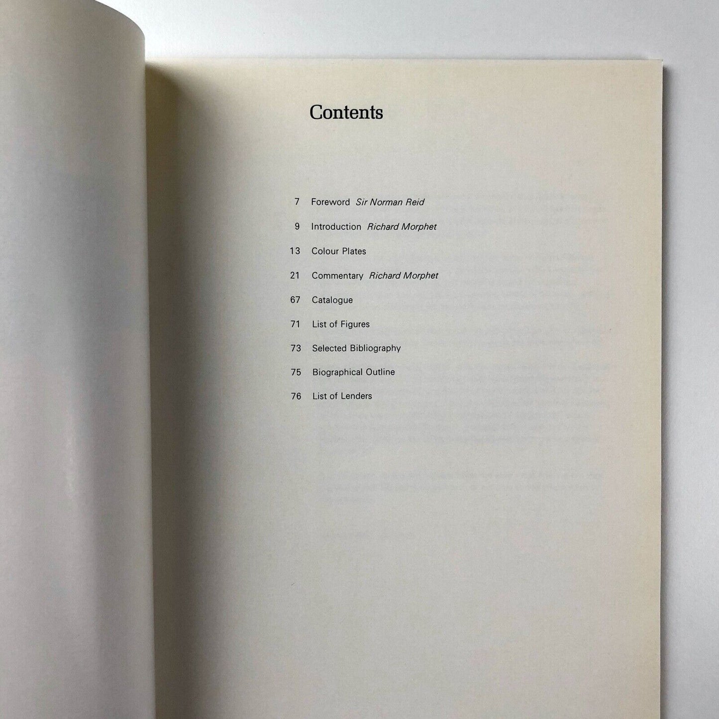 William Turnbull: Sculpture and Painting | Richard Morphet | Tate Gallery catalogue, 1973