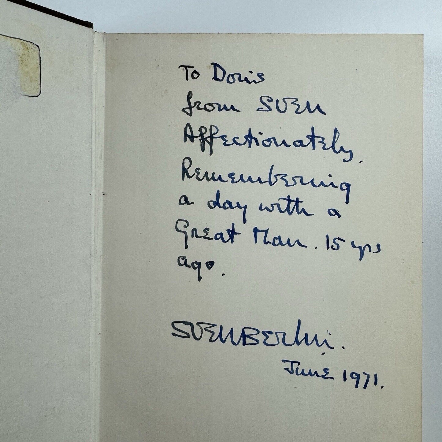 Dromengro Man of the Road | Sven Berlin | Collins 1971, inscribed by the artist