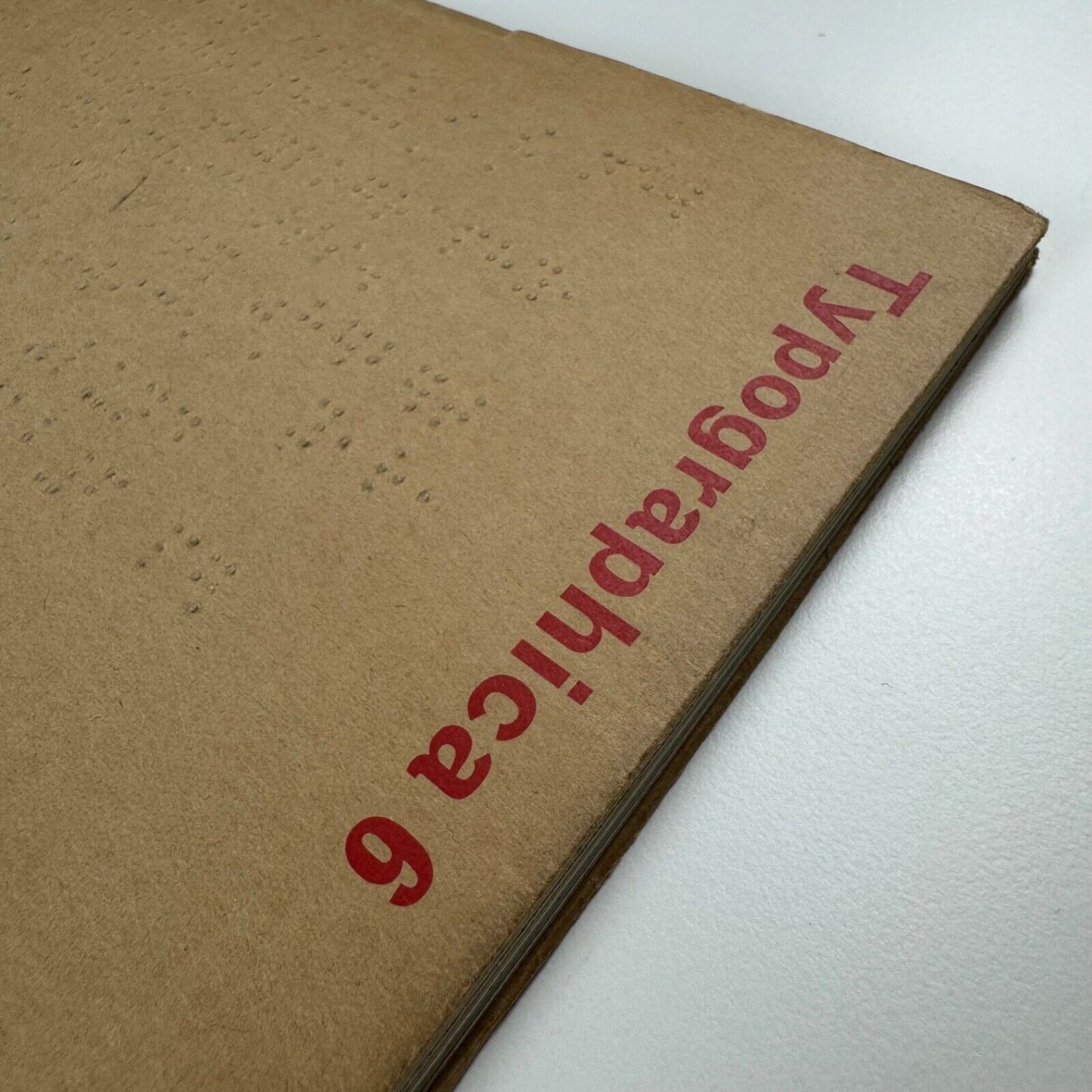 Typographica 6 new series, December 1962. Edited by Herbert Spencer. Notebook by Robert Brownjohn. Lund Humphries | braille