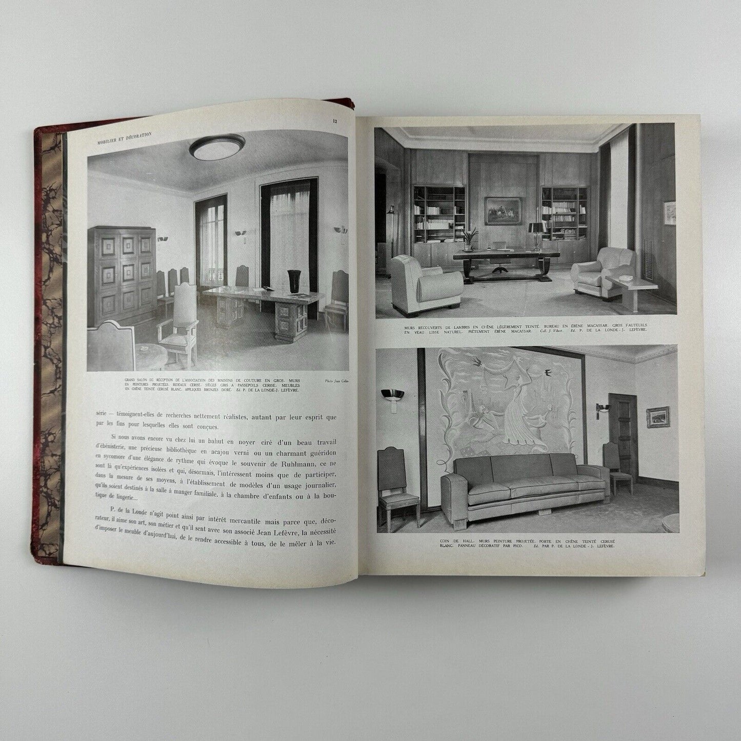 Mobilier et Dècoration journals | 1948 bound volume