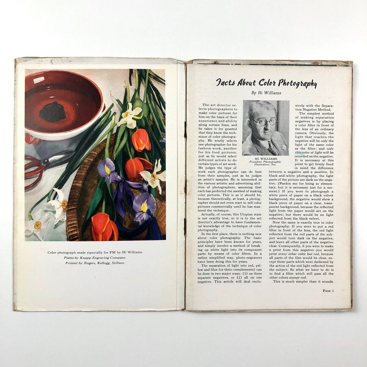 PM – An Intimate Journal for Production Managers, Art Directors and their Associates | Volume III, No. 3 November 1936 | edited by R.L.Leslie and Percy Seitlin