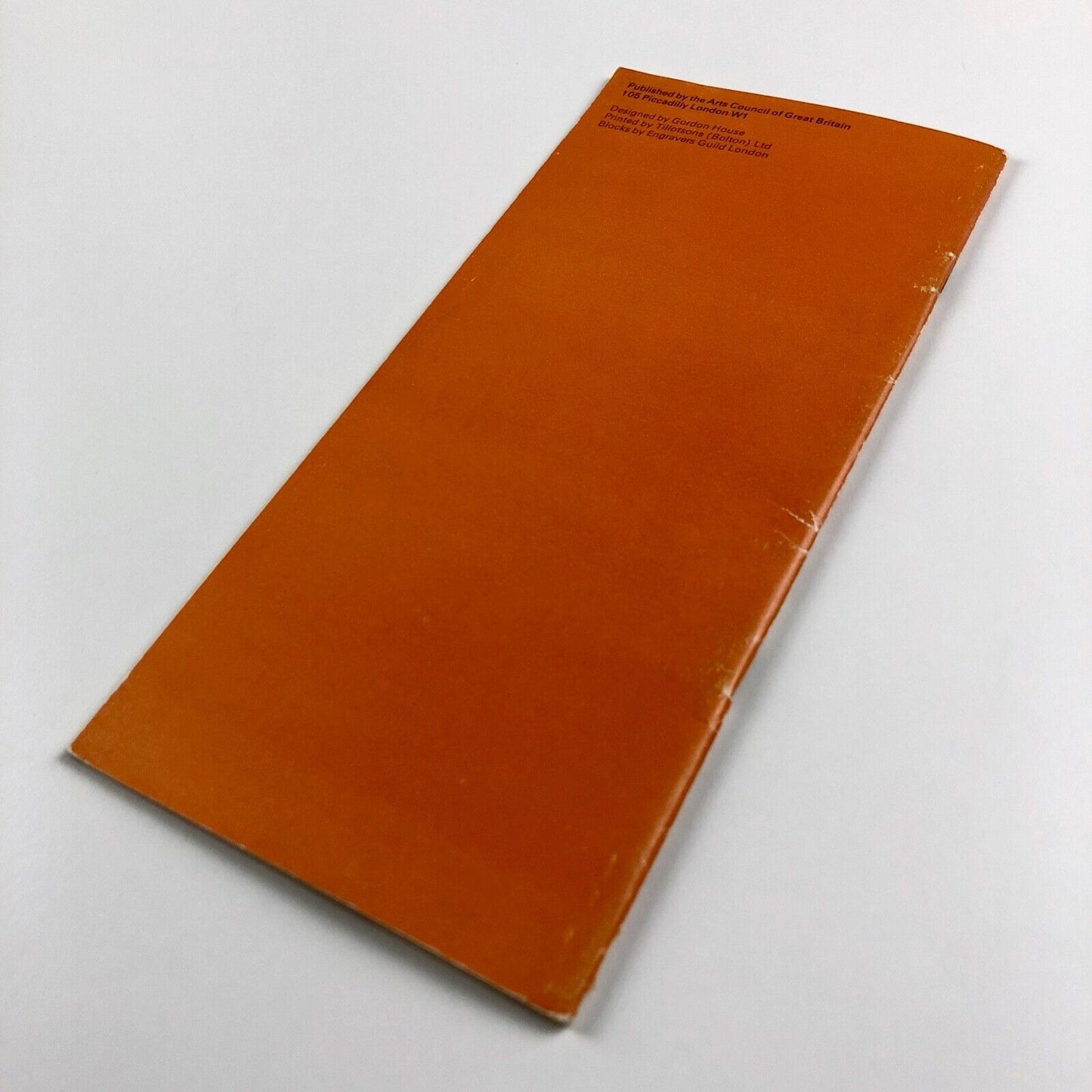 Sculpture 60-67 from the Arts Council collection 1968 | Booklet, designed by Gordon House