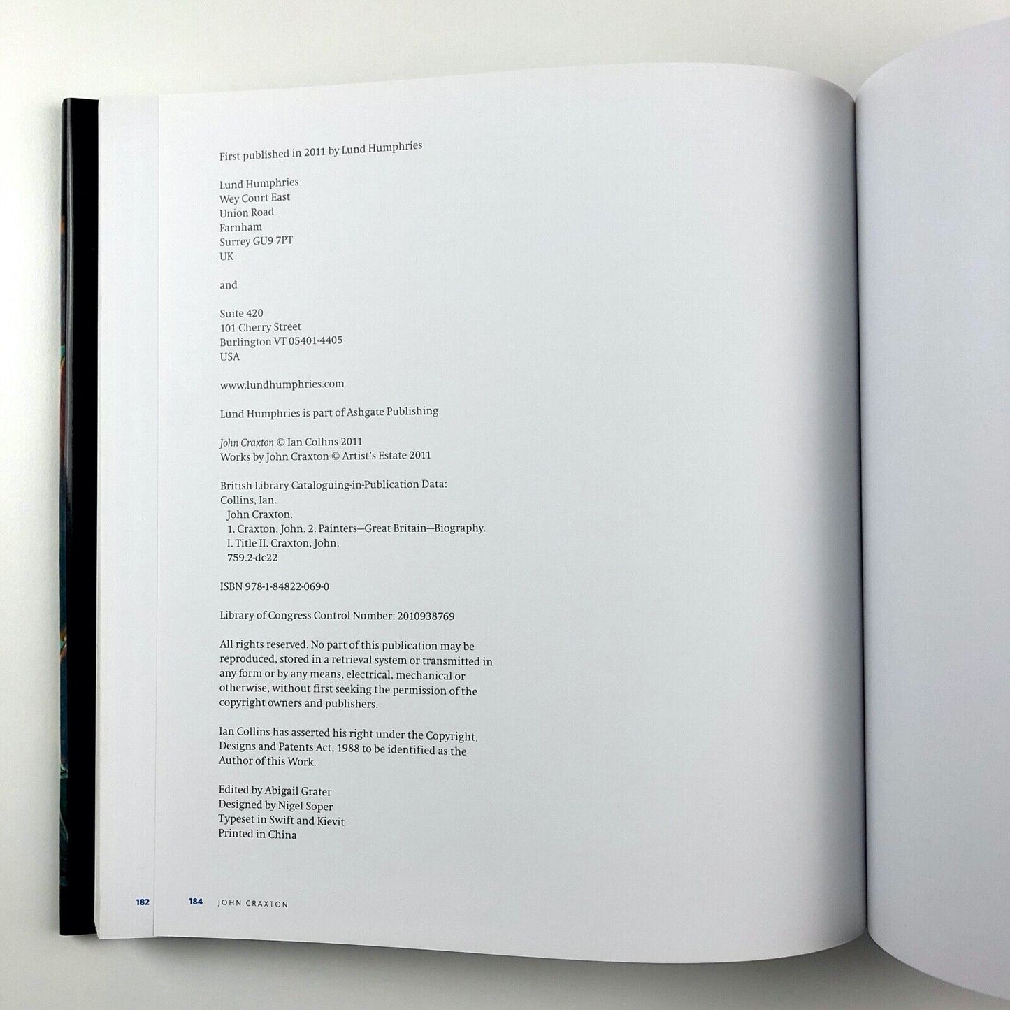 John Craxton by Ian Collins | Lund Humphries, 2011