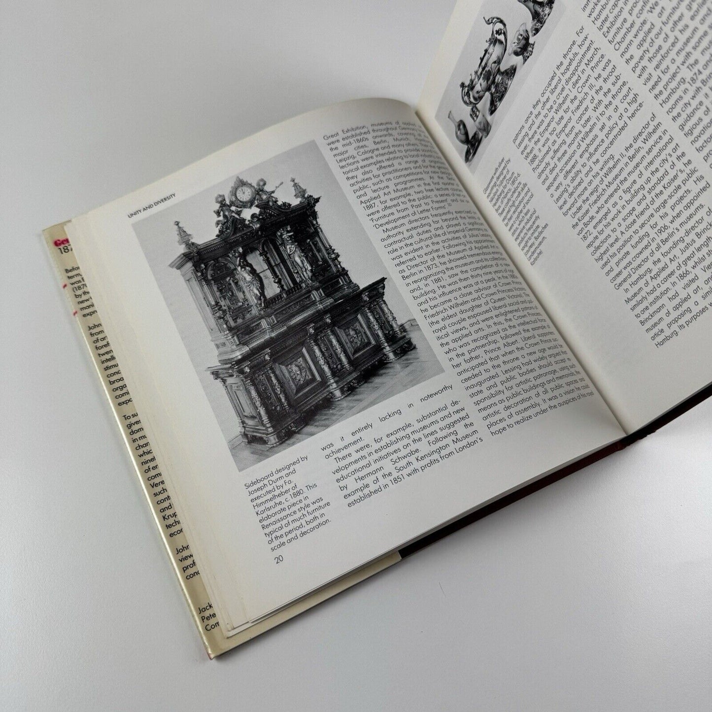 German Design 1870-1918 by John Heskett | Taplinger Publishing Company, 1986