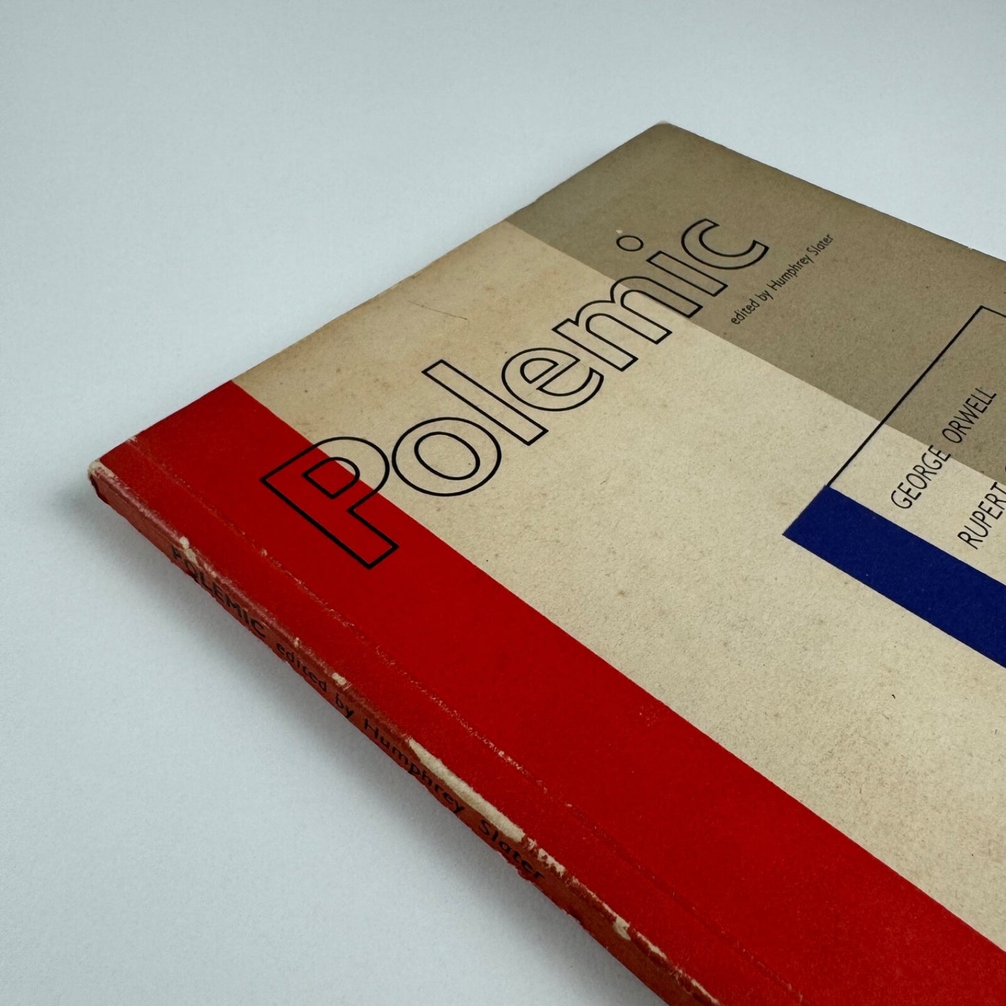 Polemic 2 edited by Humphrey Slater. Rodney Phillips & Co, January 1946. Cover design by Ben Nicholson. Typography by Anthony Froshaug