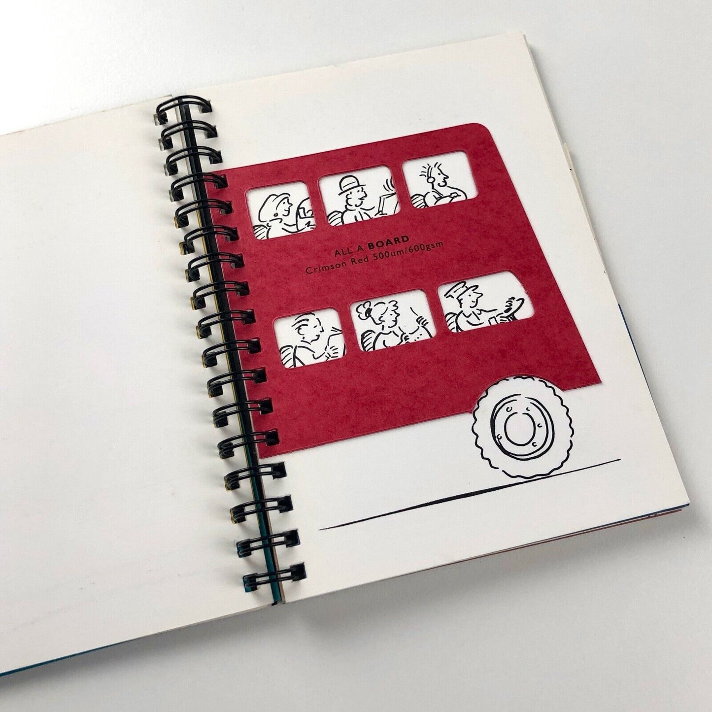 ISTD Harmony Pressboard – paper sample booklet | Designed by The Partners, 1992