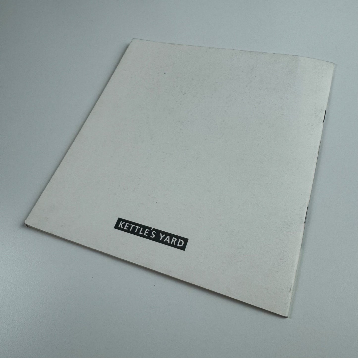 Andrew Smith | Kettle's Yard Cambridge 1998
