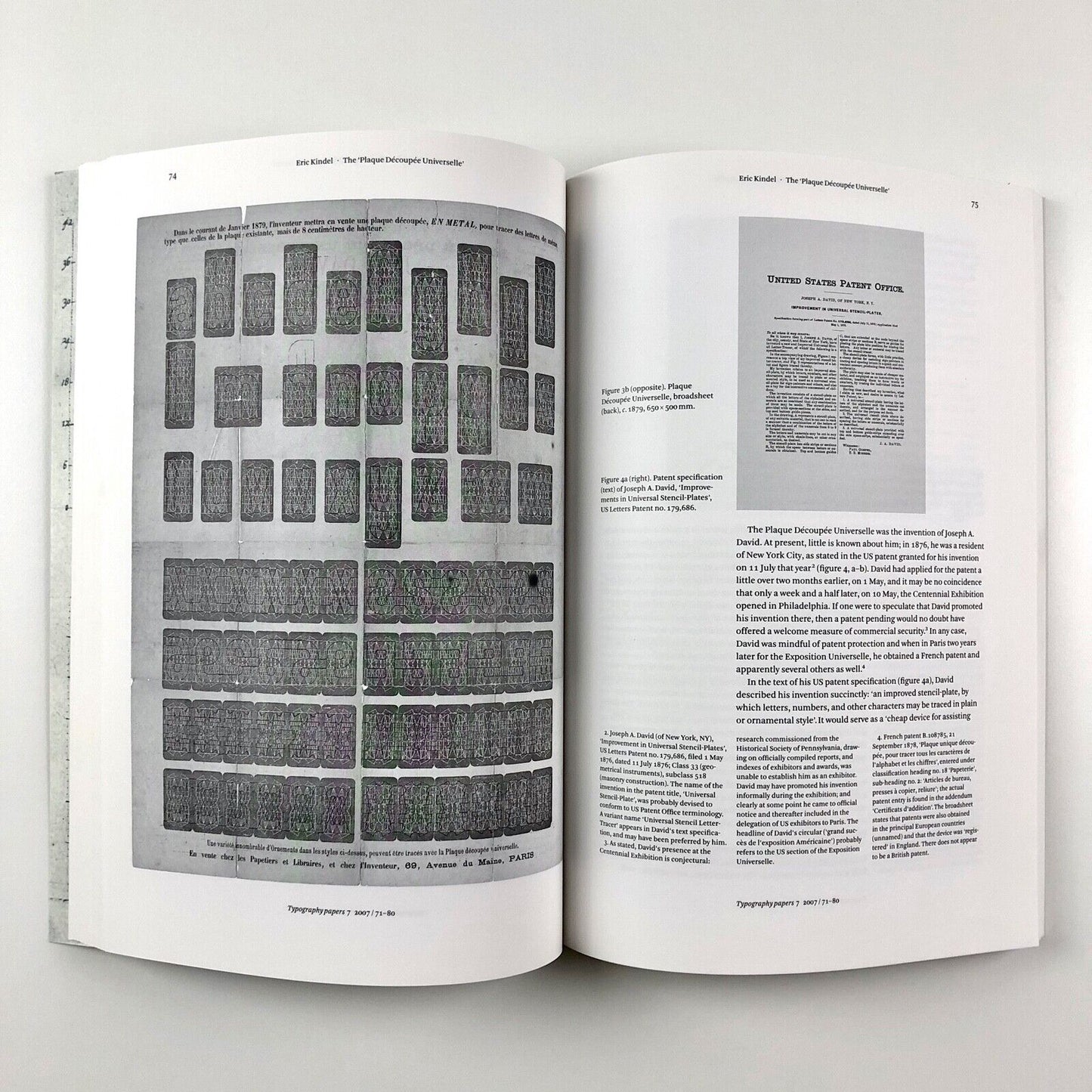 Typography Papers 7 | University of Reading | Hyphen Press | Editor Paul Stiff, 2007