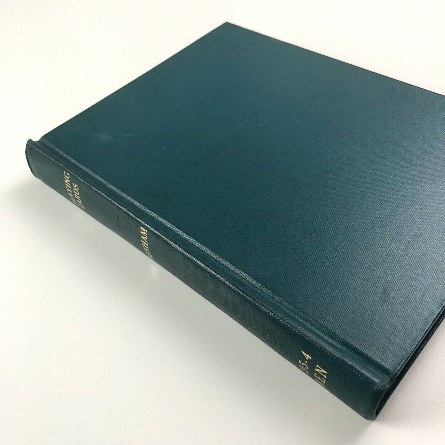 Playing Cards History of the Pack by W. Gurney Benham | Ward, Locke & Co 1931