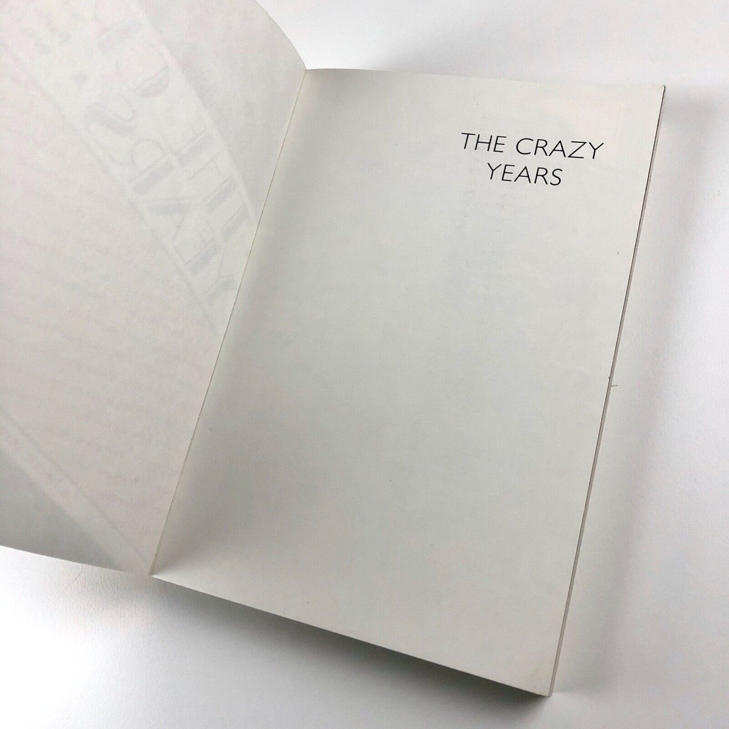 The Crazy Years: Paris in the Twenties | William Wiser | Thames & Hudson, 1990
