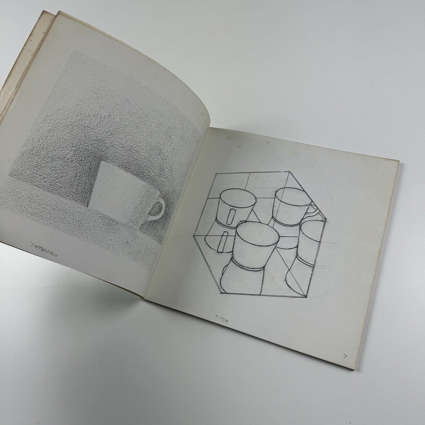 Hommage à Queneau – Colin Crumplin, 1977 | Marked up proof copy