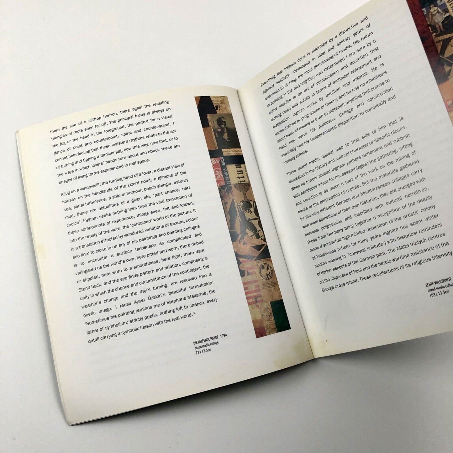 Bryan Ingham: New Paintings, Collages... | Francis Graham-Dixon Gallery, 1995