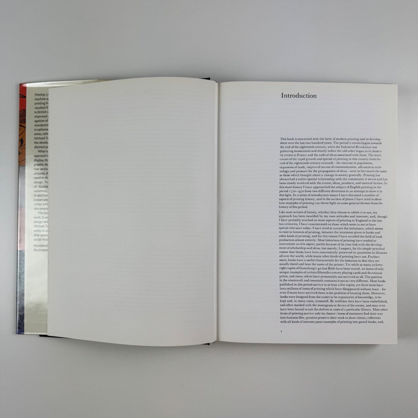 Printing 1770-1970 an illustrated history of its development and uses in England by Michael Twyman | The British Library, Oak Knoll Press, Reading University Press, 1998 edition