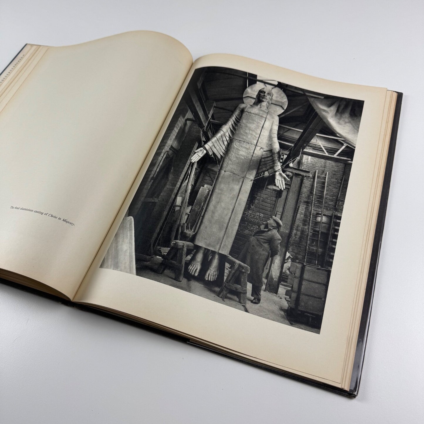 Epstein. A camera study of the sculptor at work by Geoffrey Ireland. Introduction Laurie Lee | Andre Deutsch in association with the Royal College of Art, undated presumed to be 1957