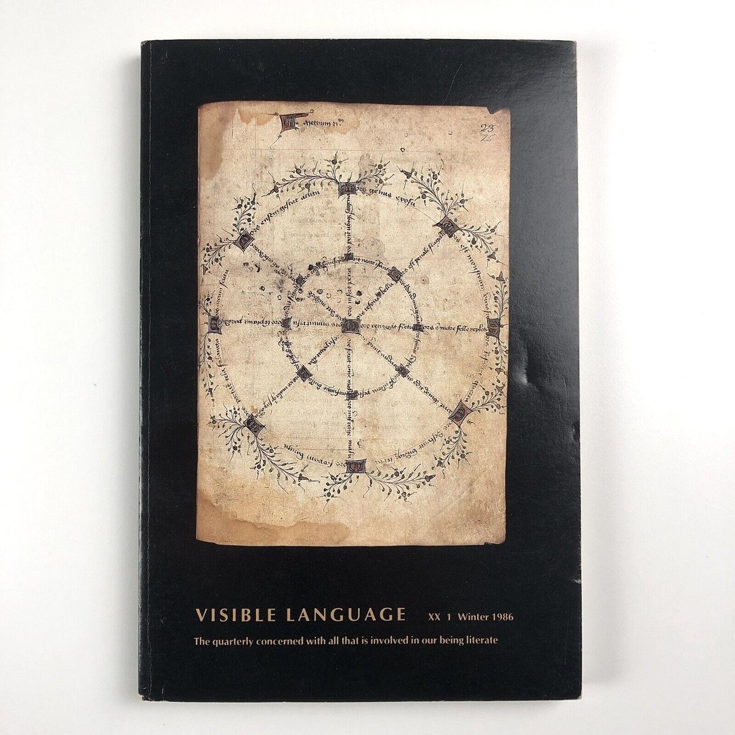 Visible Language journal XX I | Winter 1986 | Special issue – Pattern Poetry