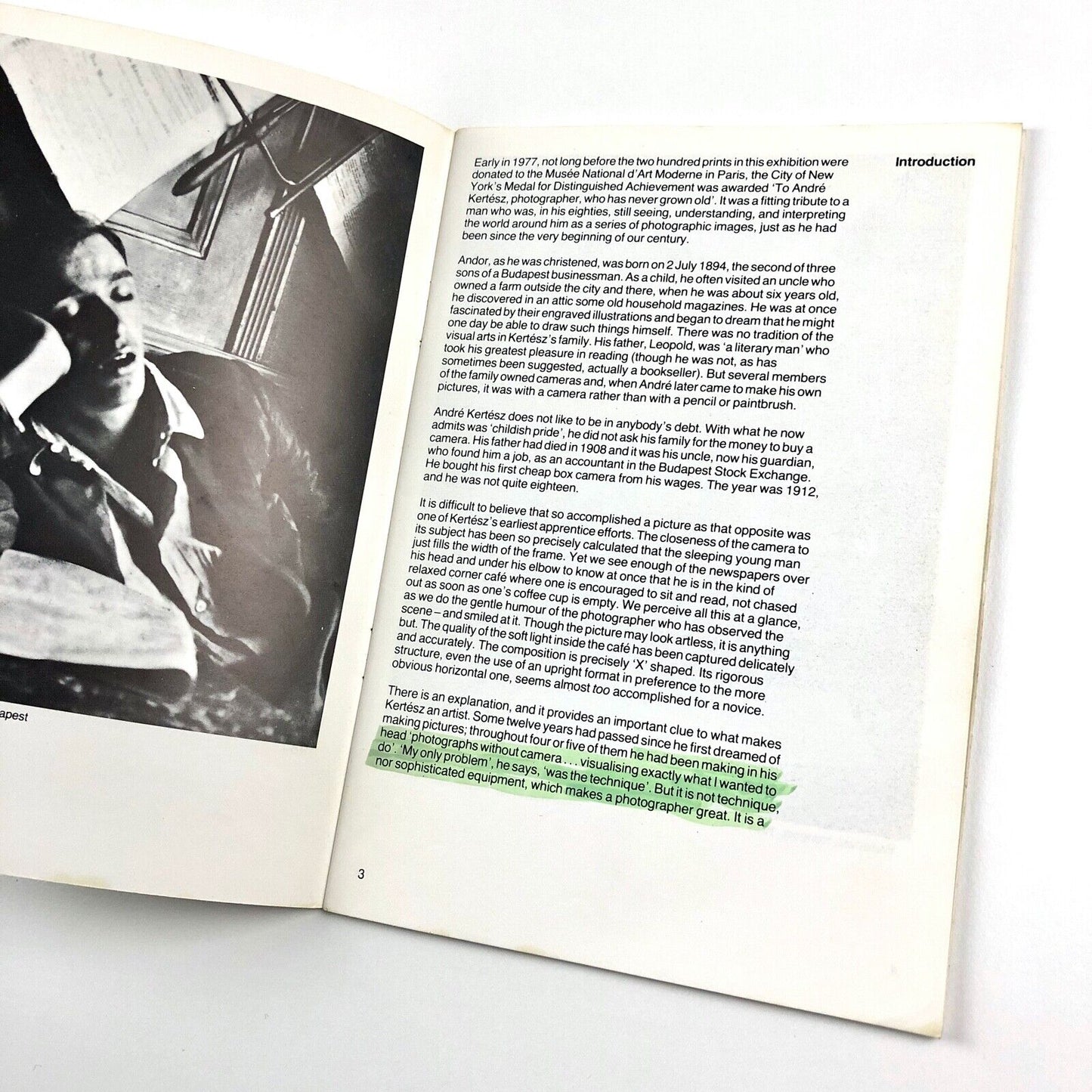 André Kertsész – A Ninetieth Birthday Celebration | Photography exhibition, 1984