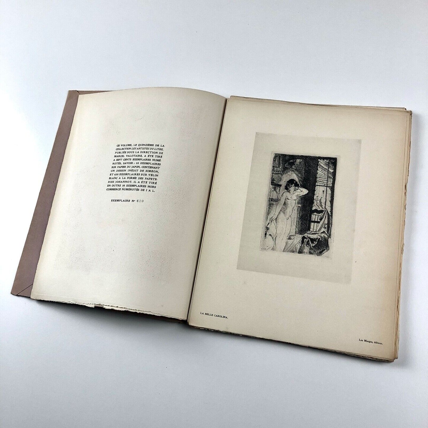 Les Artistes Du Livre – Siméon | Exemplar No. 620 | Henry Babou, 1930