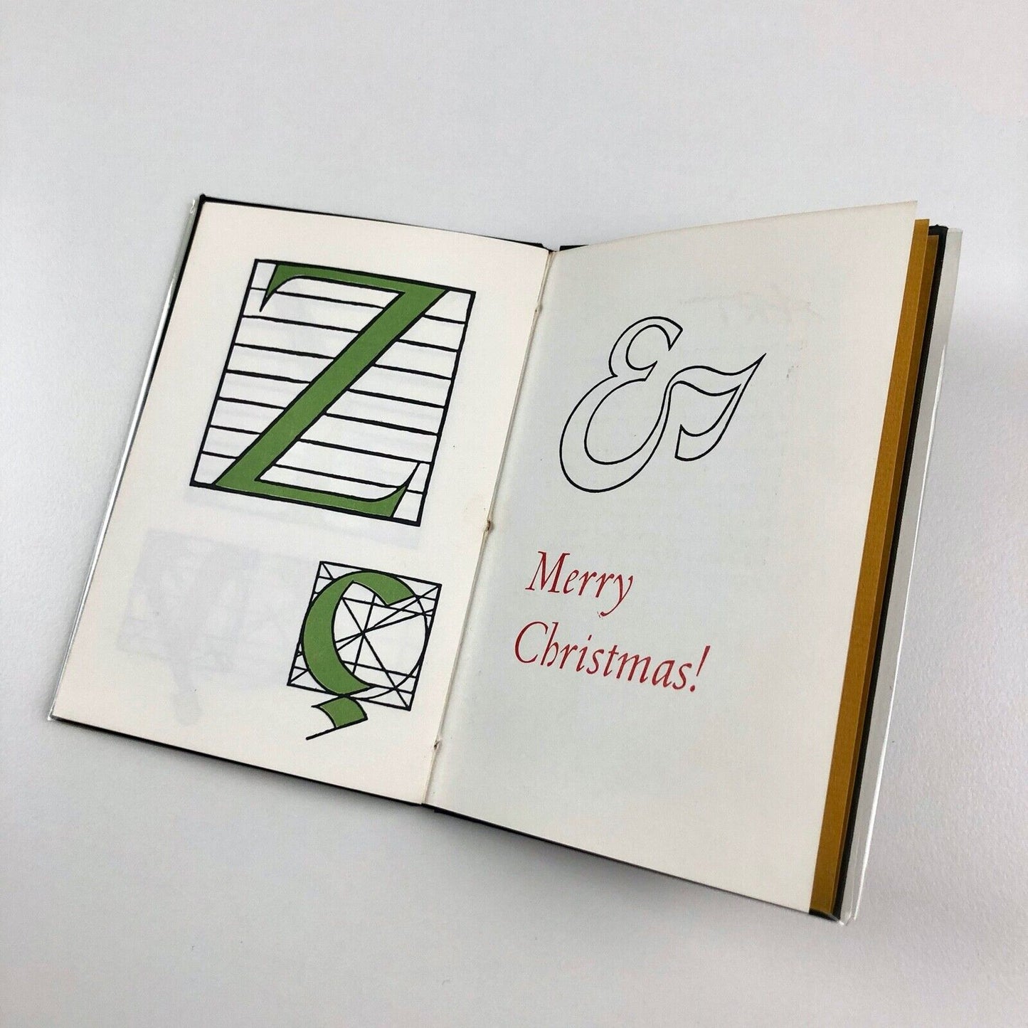 A few words about letters and some examples A.R. Tommasini | Privately printed and distributed for Christmas 1964 | this copy numbered 288