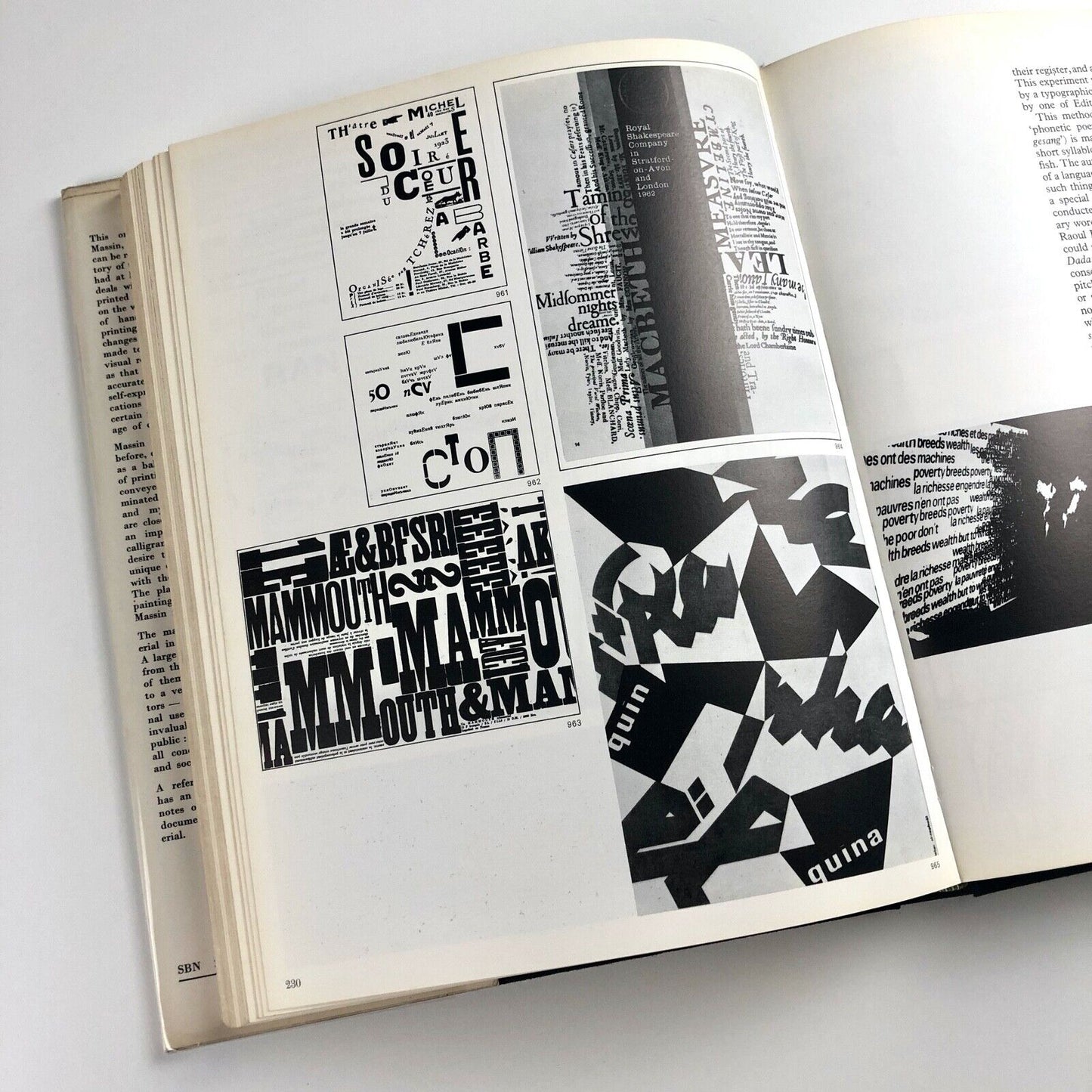 Letter and Image by Massin | Translation by Caroline Hillier | Studio Vista 1970