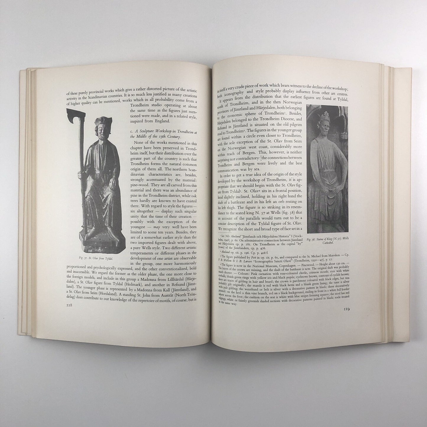 English Influence on Norwegian & Swedish Figuresculpture in Wood | Aron Andersson