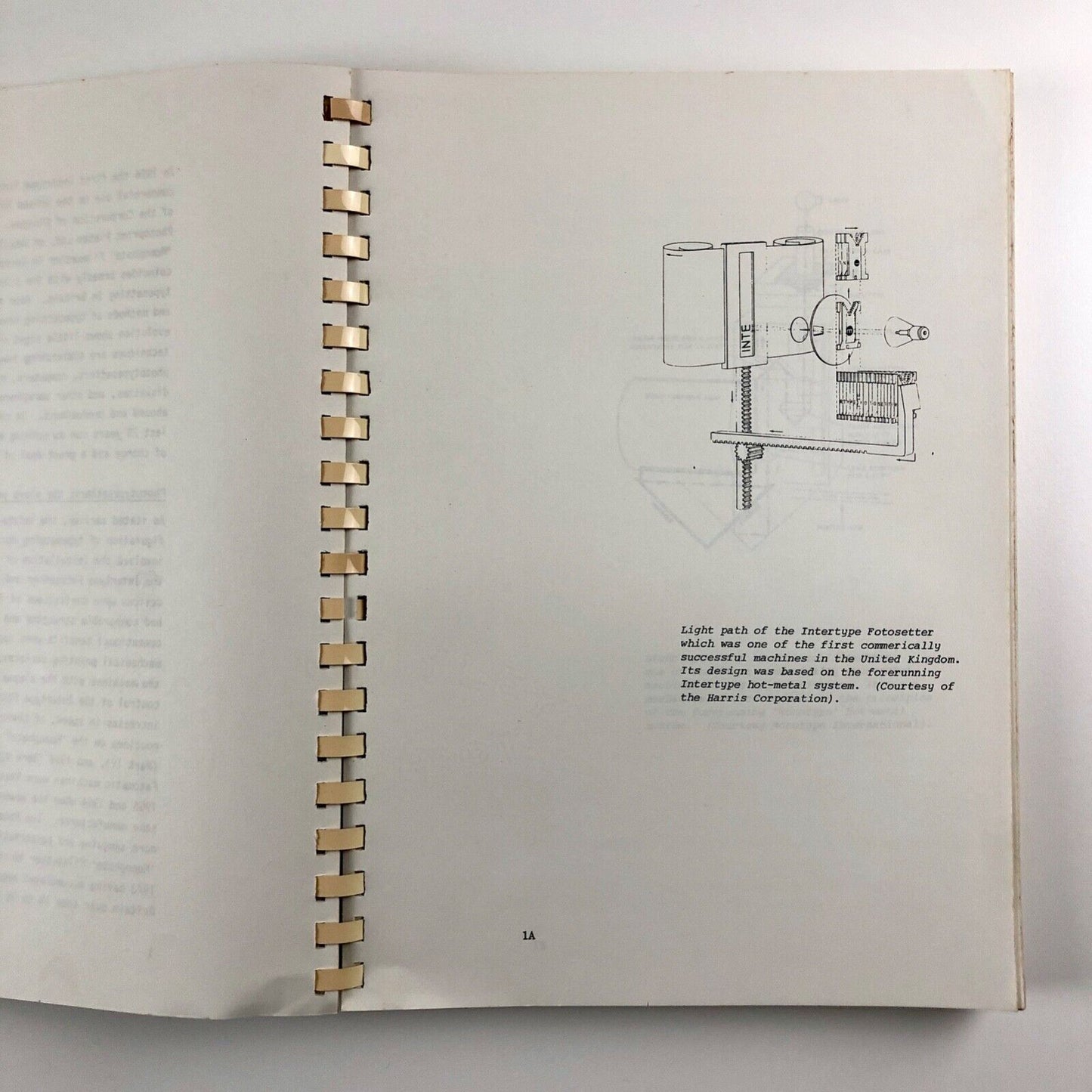 Commercial Phototypesetting in the United Kingdom by L.W. Wallis 1982