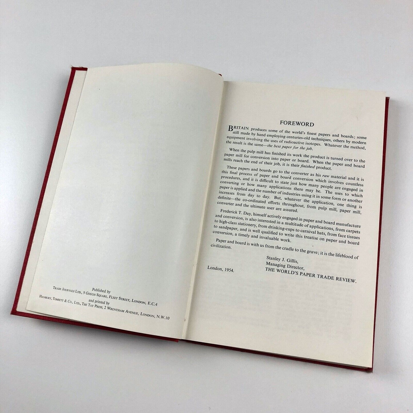 Paper Converting & Usage: Mechanical Materials Handling by Frederick T. Day, 1954