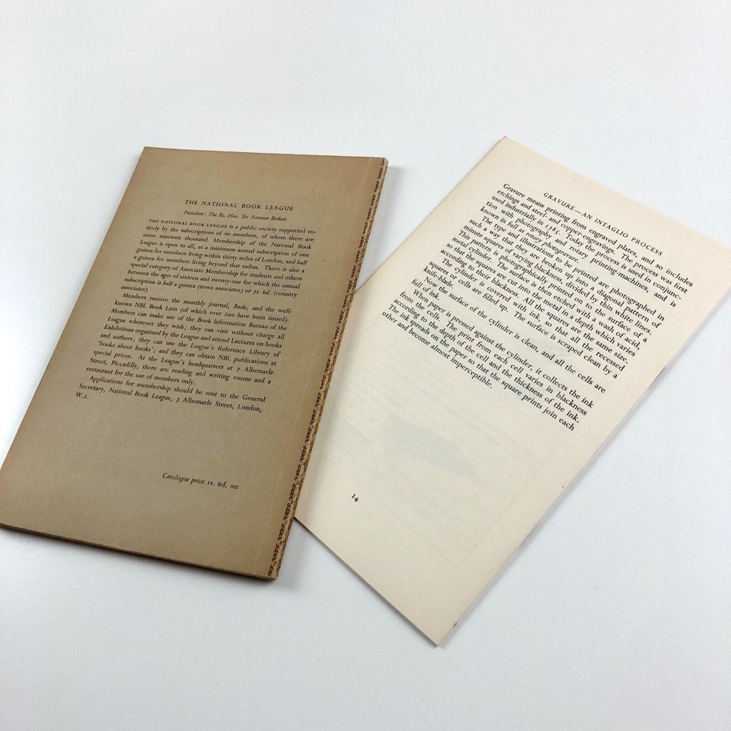Exhibition of British Book Design | National Book League, 1950 | Harry Carter and Lynton Lamb