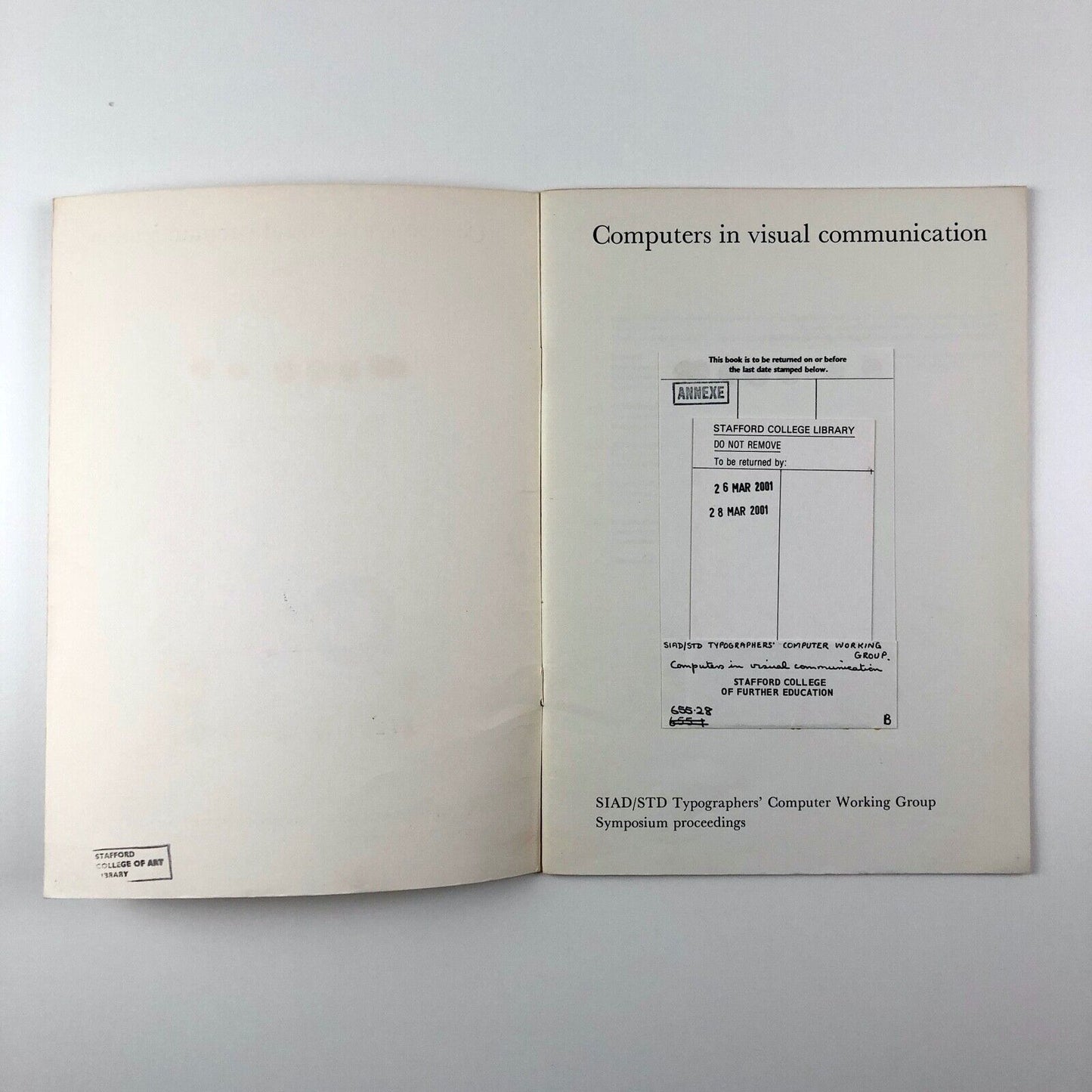 Computers in visual communication | Proceedings of the SIAD/STD symposium, 1969