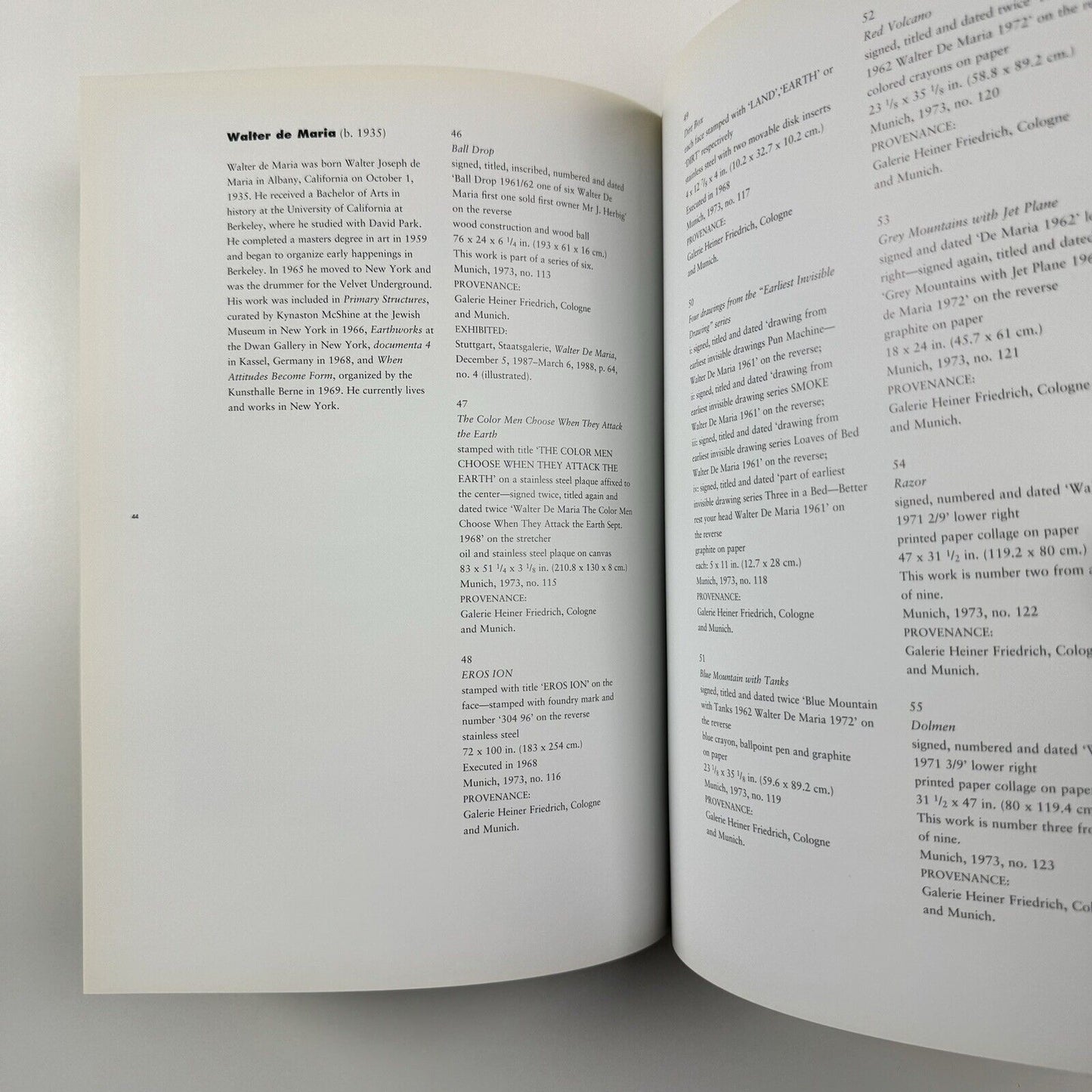 Painting, object, film, concept: Works from the Herbig Collection | Christie’s, 1998