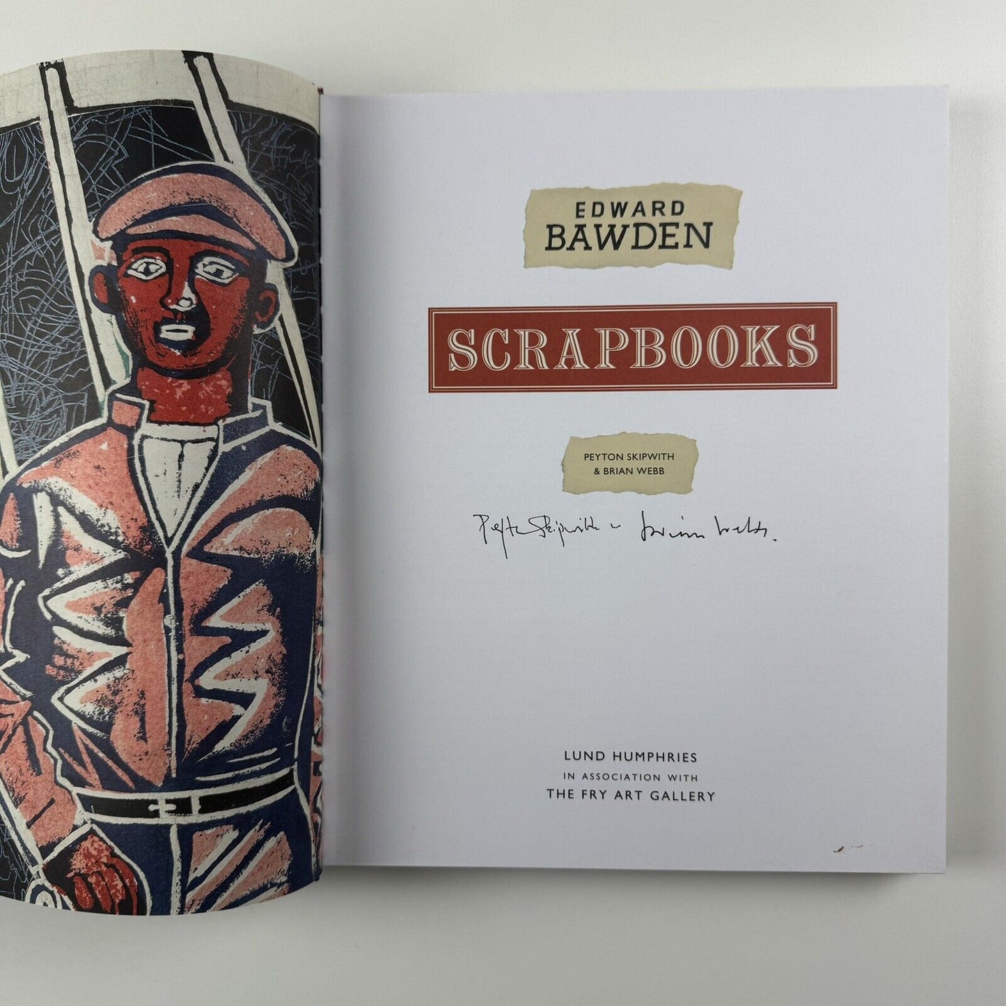 Edward Bawden Scrapbooks by Peyton Skipwith and Brian Webb LH | Signed by the authors