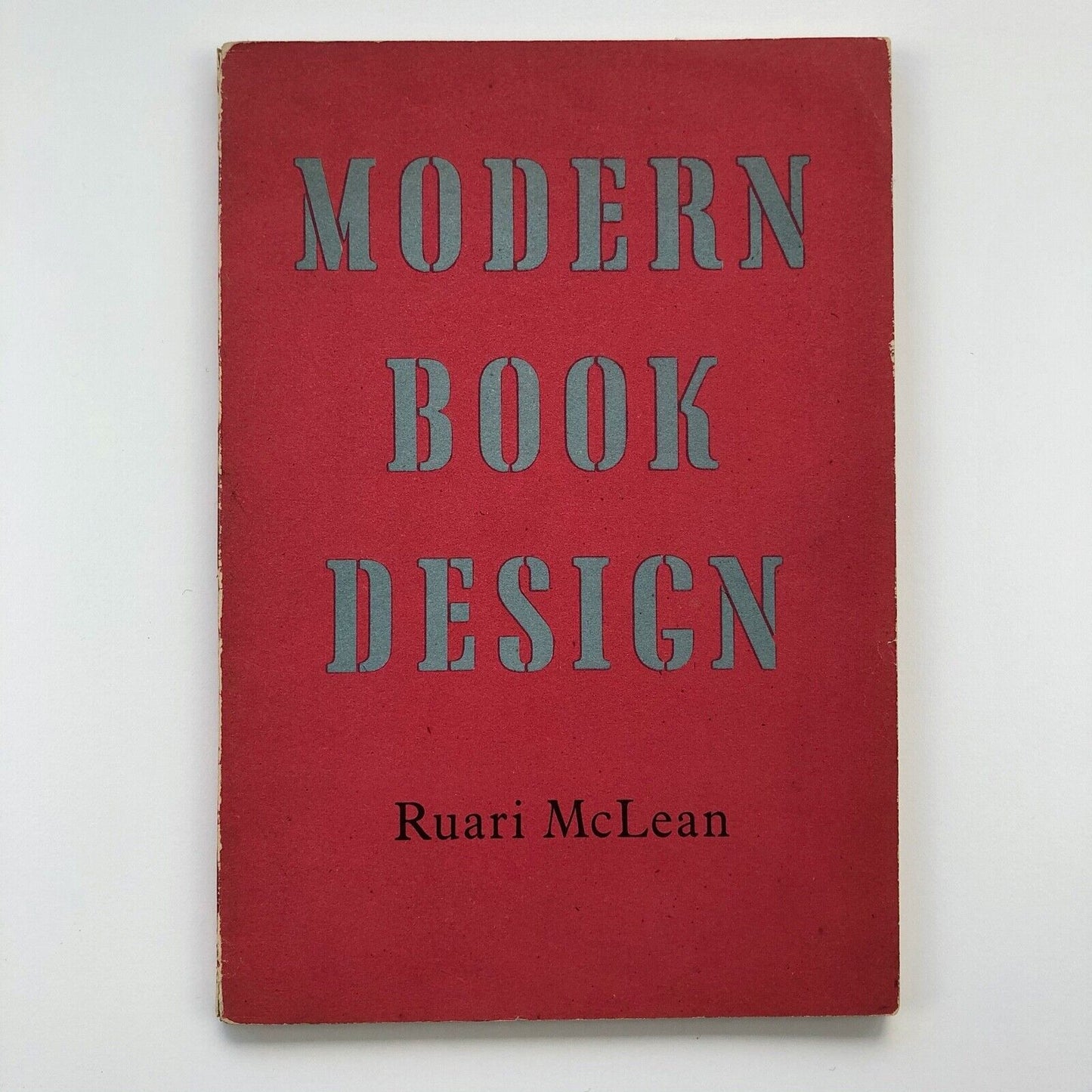 Modern Book Design by Ruari McLean | The British Council, 1951 | Colin Banks