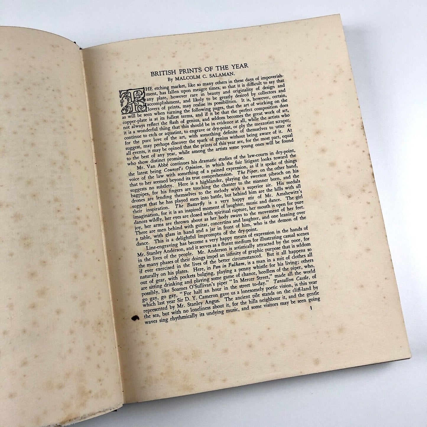 Fine Prints of the Year 1933 | Edited by Malcolm C. Salaman | Halton & Co Ltd, 1933