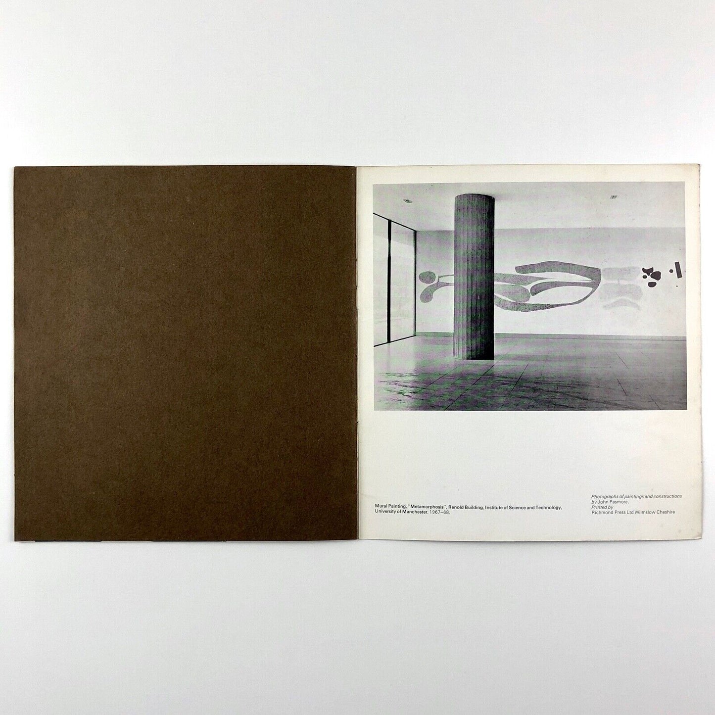 Victor Pasmore exhibition catalogue | Whitworth Art Gallery, Manchester, 1968