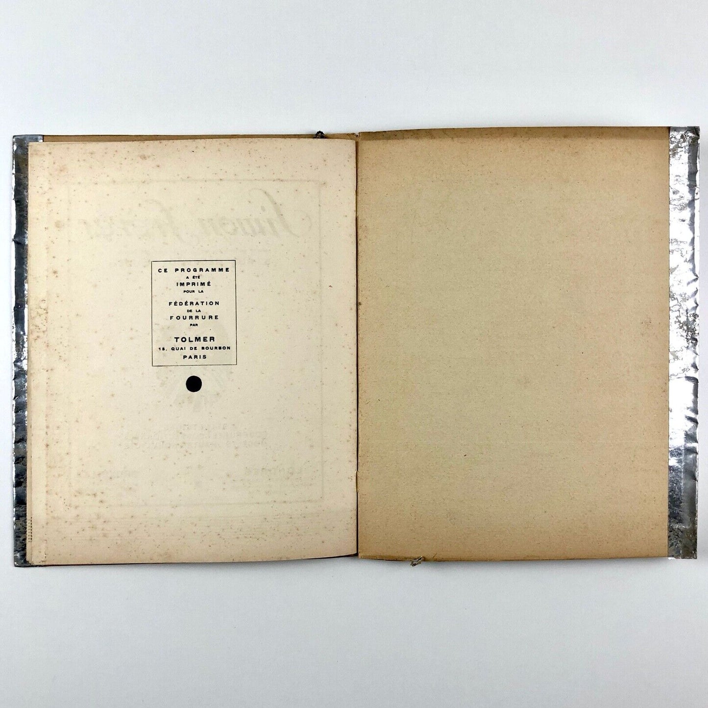 Bal de la Fourrure le 4 Mars 1930 au Théatre National de l’Opéra | Tolmer