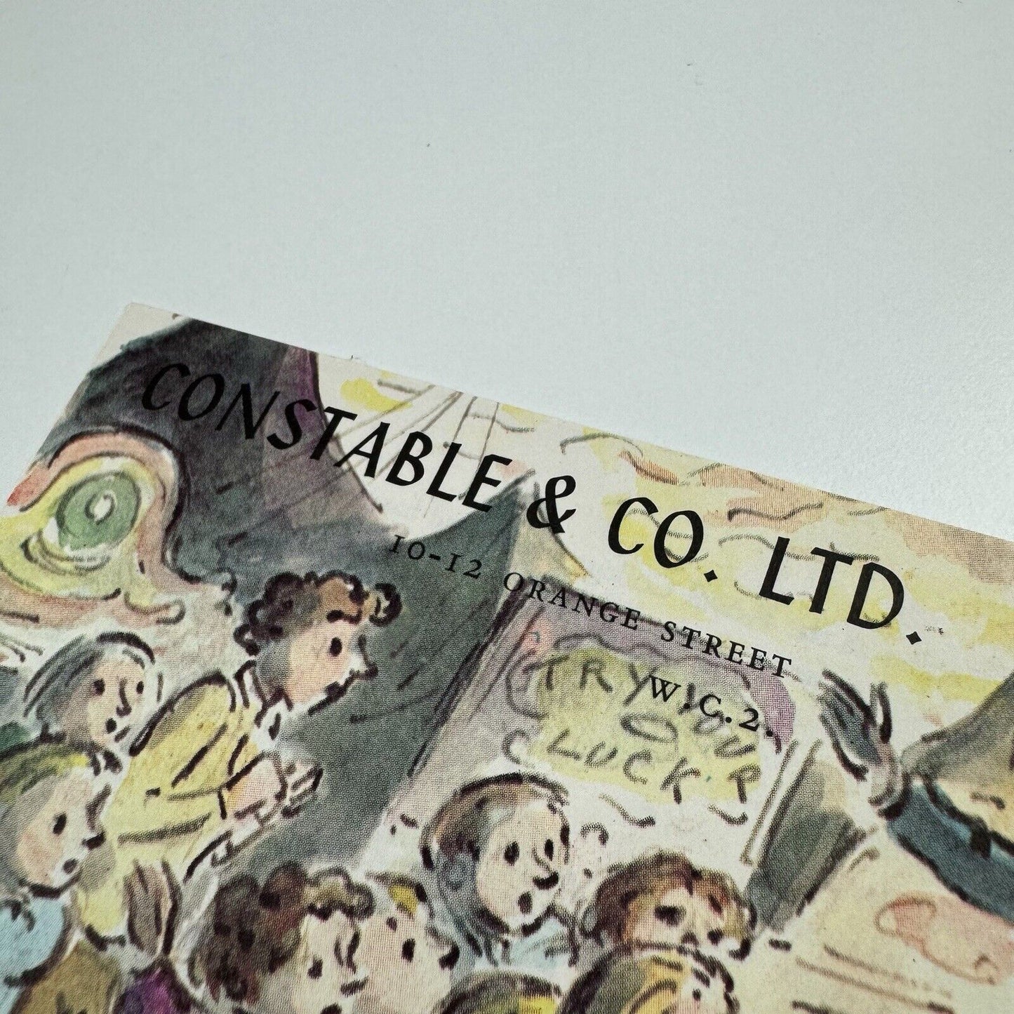 Promotional leaflet: Paul the Hero of the Fire by Edward Ardizzone | Constable, 1962