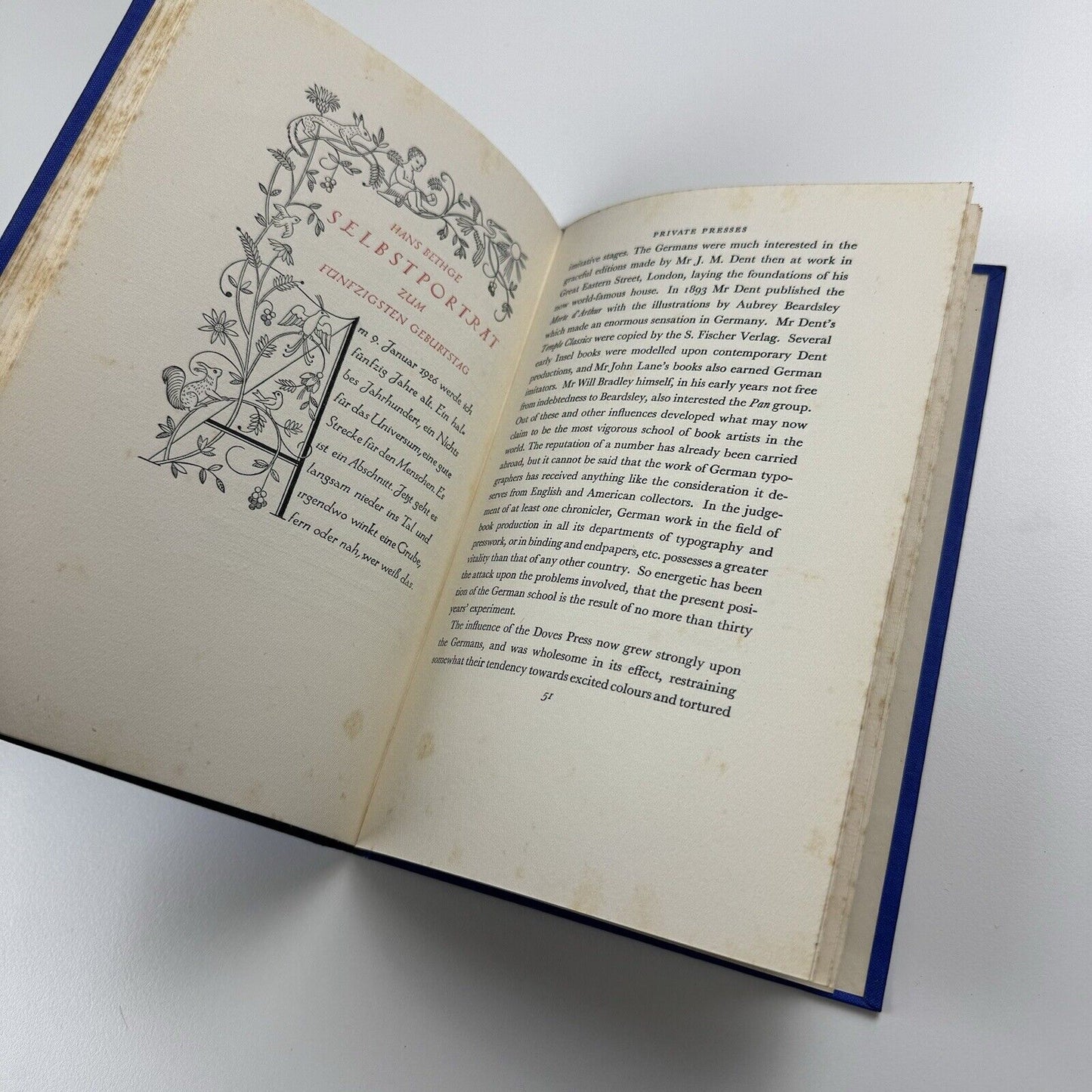 A review of recent typography in England, the United States France & Germany by Stanley Morison | The Fleuron Limited, London, 1927