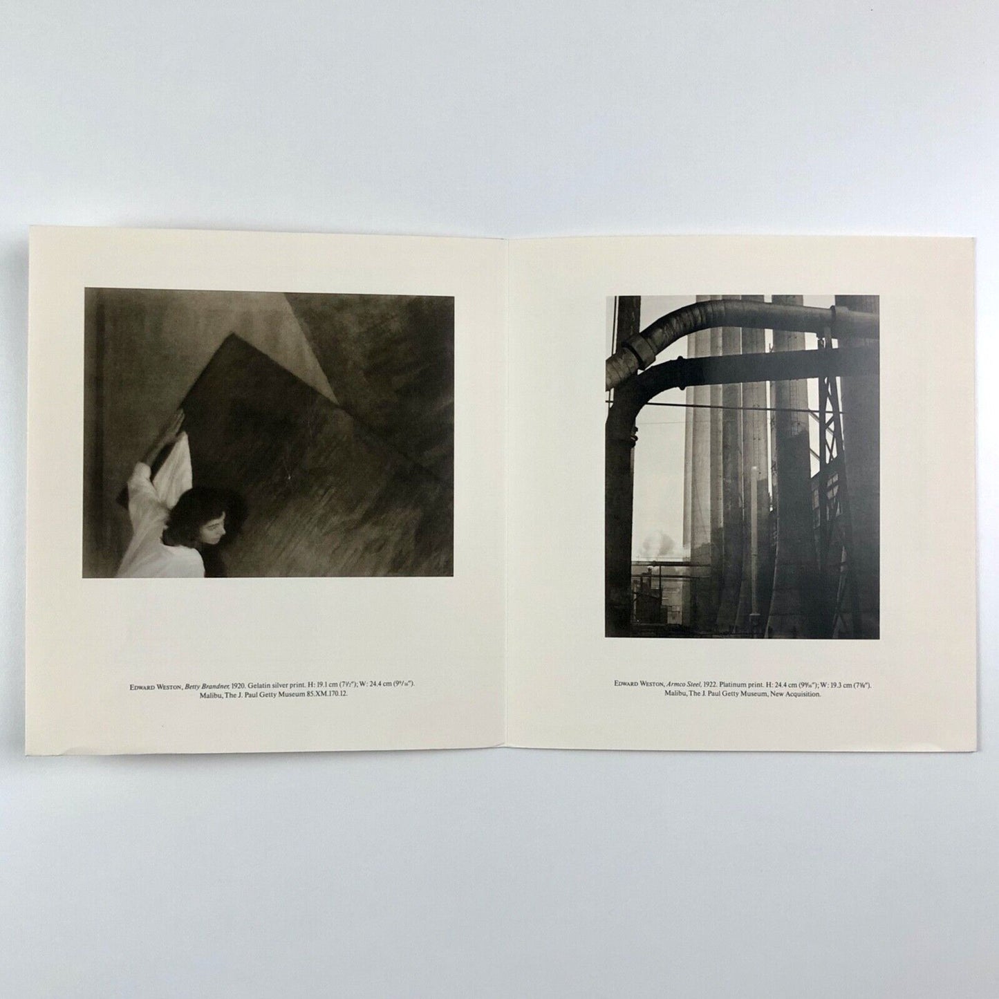 Folding leaflet for Edward Weston. The Home Spirit and Beyond by Weston Naef | Center for Creative Photography, 1981