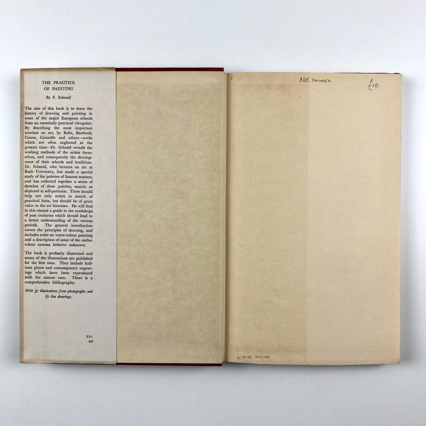 The Practice of Painting by F. Schmid | Faber and Faber Limited, London, 1948