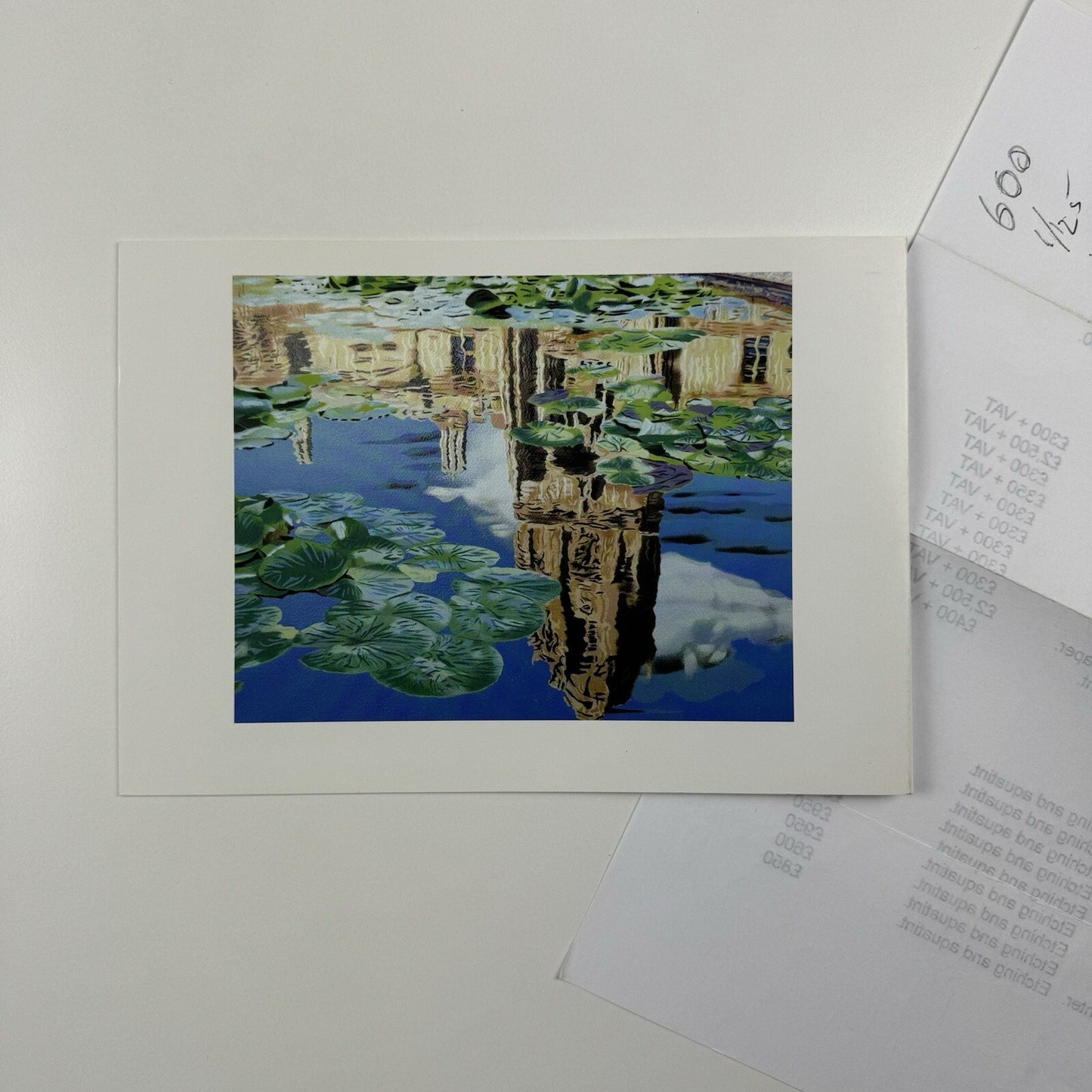 Oxford, East Anglia and some other places | Prints and Paintings by Edward Bawden Brendan Neiland and Valerie Thornton | Folded card, 2005
