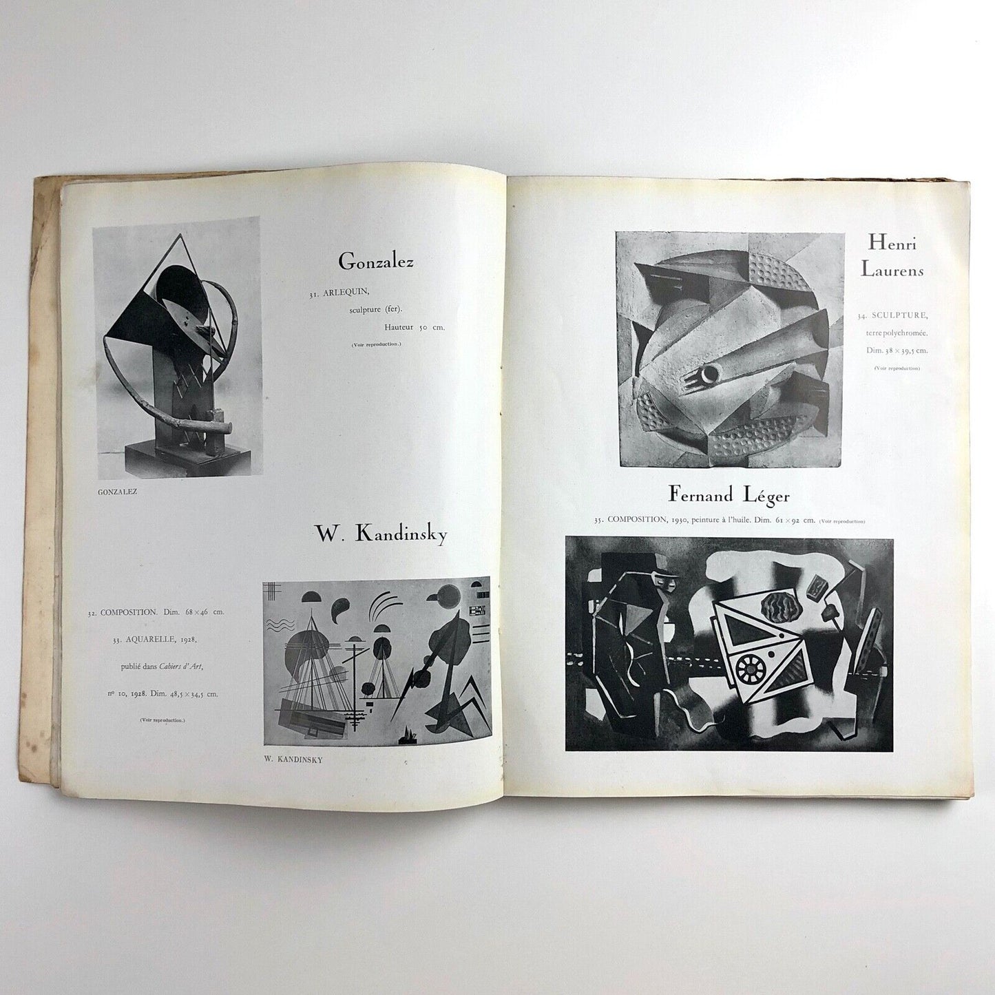 Cahiers D'Art 1-2 | Georges Braques Musée des Beaux-Arts de Bâle, 1933