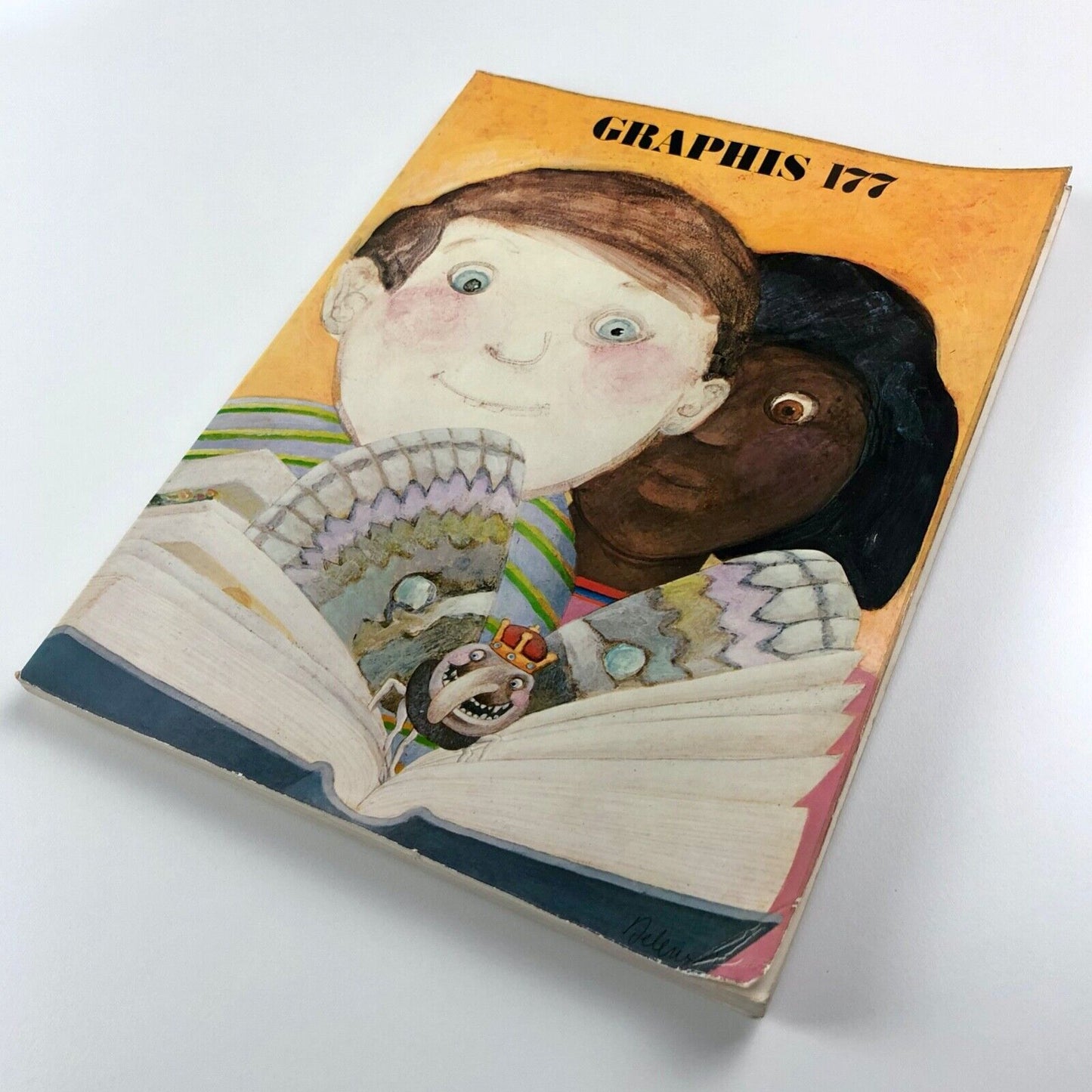 Graphis journal No 177, Vol 31, 1975/76 | Walter Herdeg | Children's book illustration