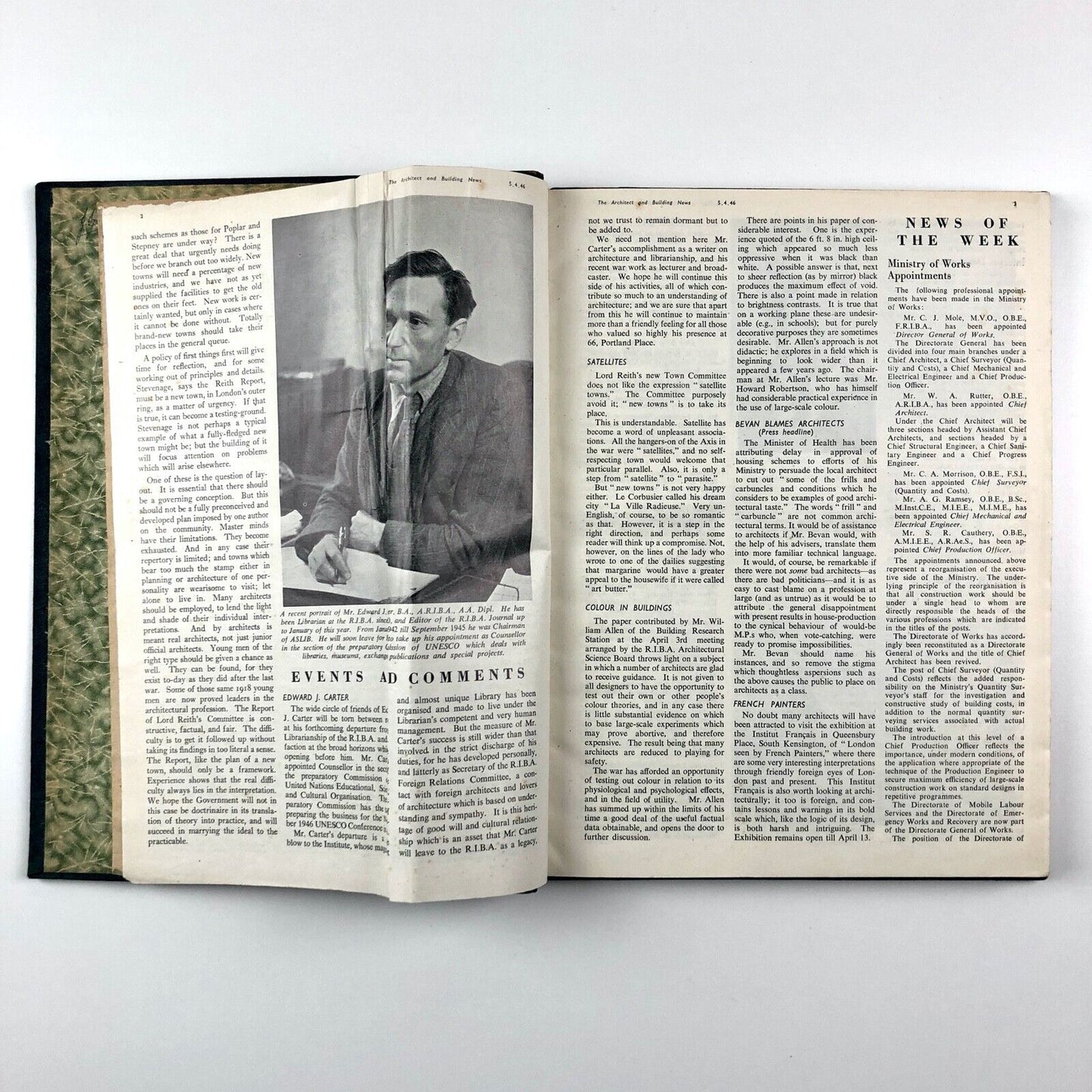 The Architect and Building News, Vol 186–187 | Bound architectural journals from 1946