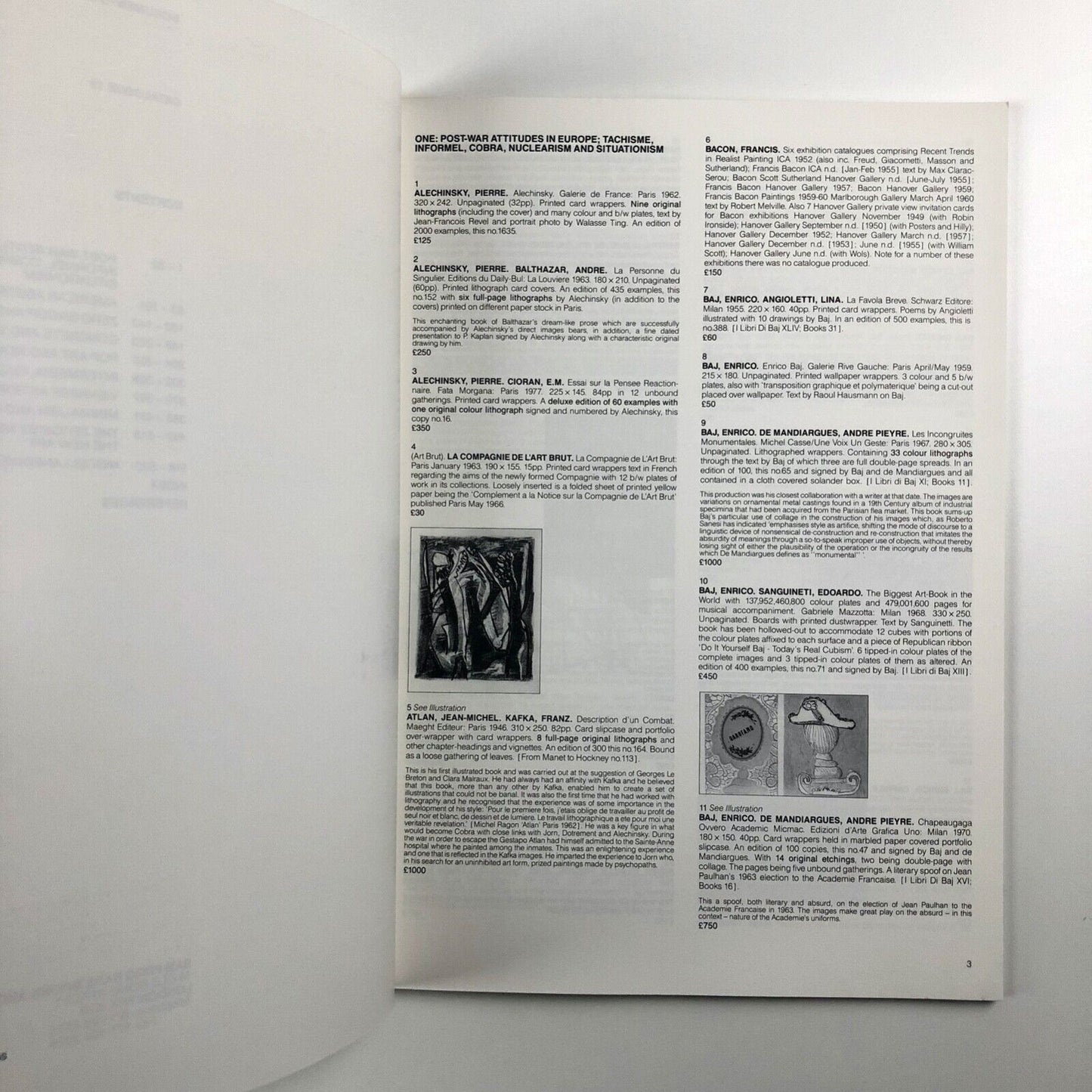 Documents of the Avant-Garde 1945–1990 | Sam Fogg Rare Books | Catalogue 13 | Gordon House design