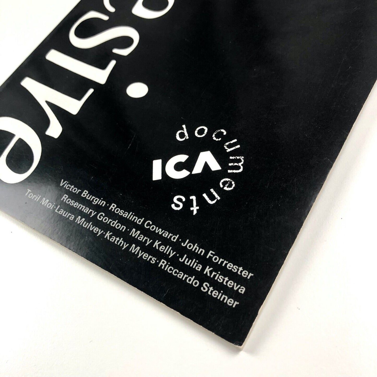 ICA Documents 1. Desire | edited by Lisa Appignanesi 1984 Institute of Contemporary Arts ICA