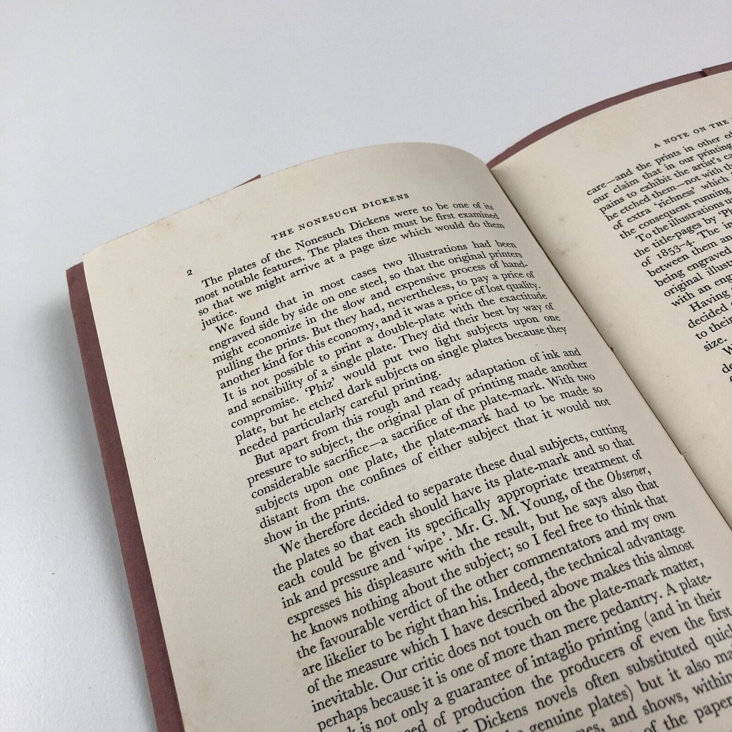 A Note on the Format – The Nonesuch Dickens | Nonesuch Press, 1937 | Text by Francis Meynell