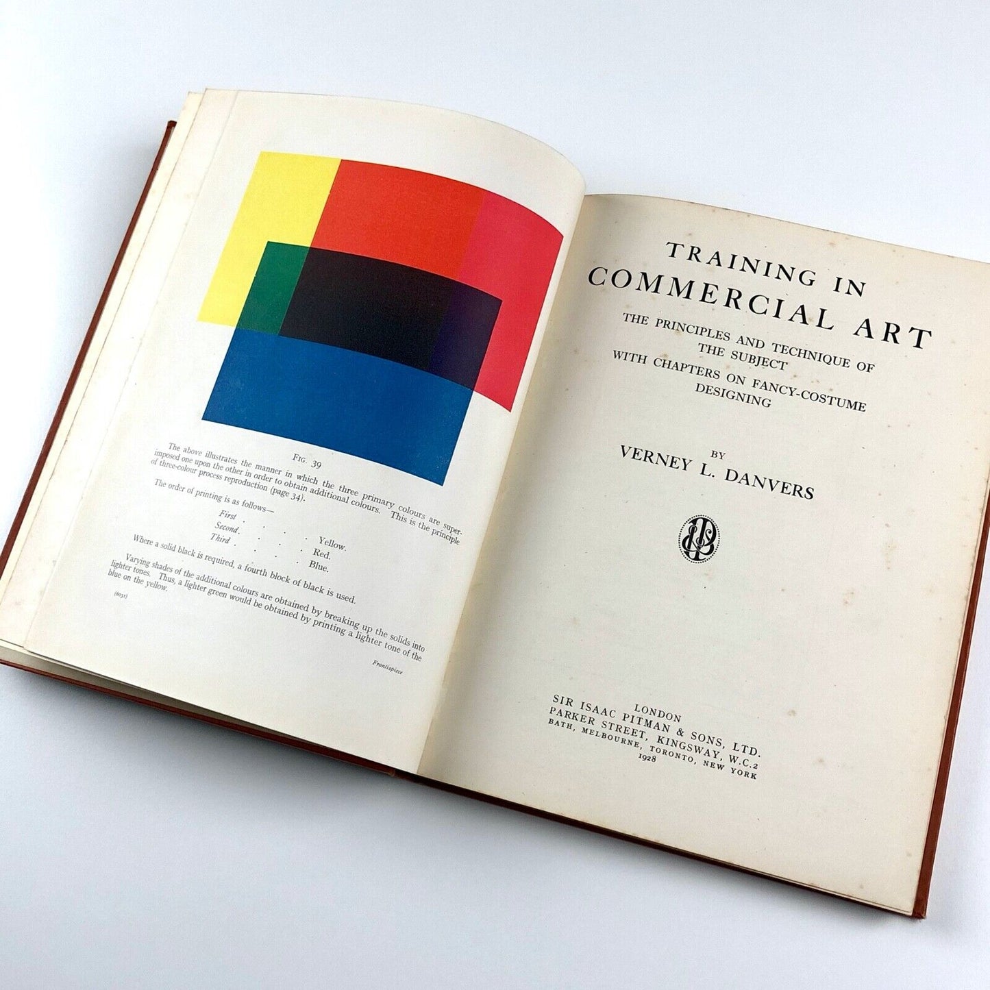 Training in Commercial Art by Verney L. Danvers | Sir Isaac Pitman, 1928
