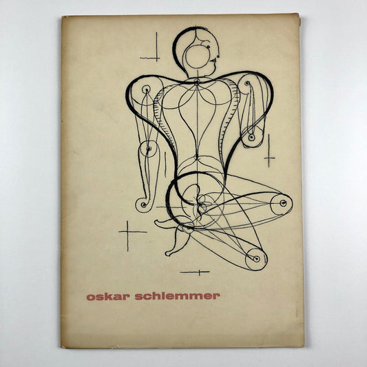 Oskar Schlemmer exhibition catalogue | Stedelijk Museum Amsterdam 1954, Sandberg