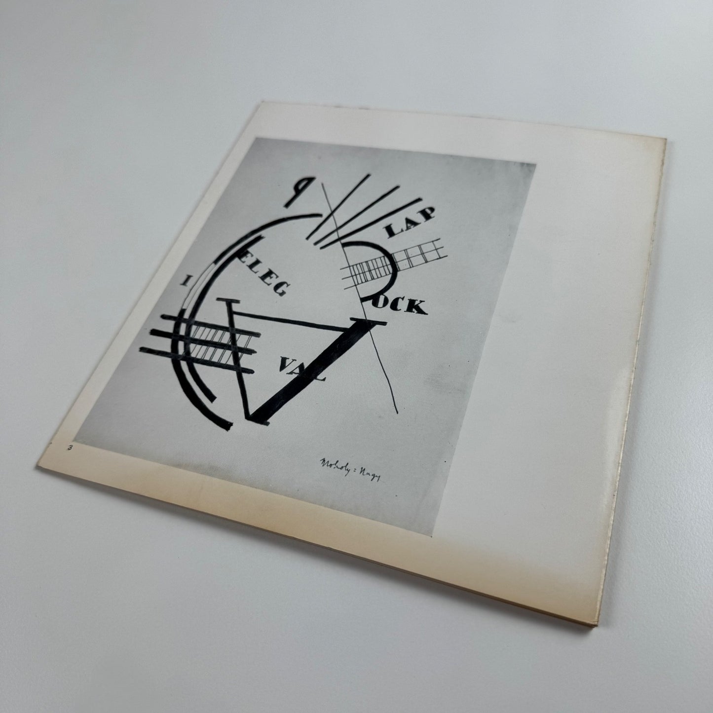 Laszlo Moholy-Nagy. Some selected ideas on art | Marlborough 1968 cat.no. 237