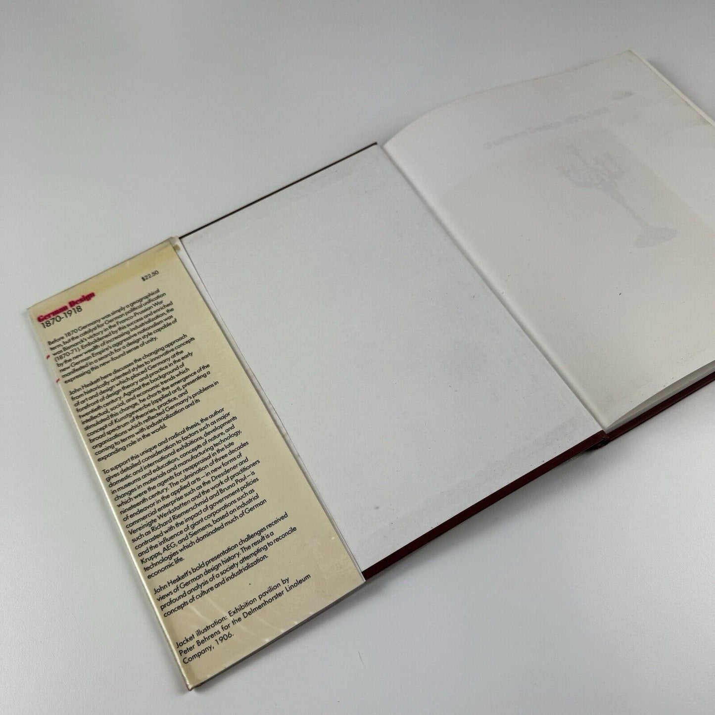 German Design 1870-1918 by John Heskett | Taplinger Publishing Company, 1986