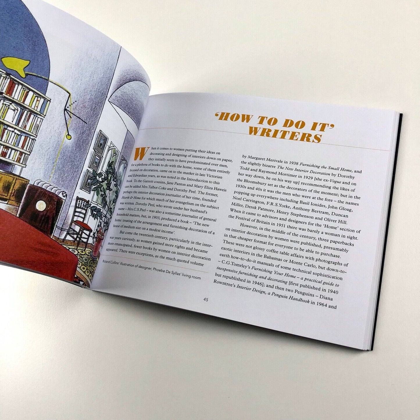 From Palaces To Pre-fabs: Pioneering British women interior decorators and designers by Ruth Artmonsky and Stella Harpley, 2017